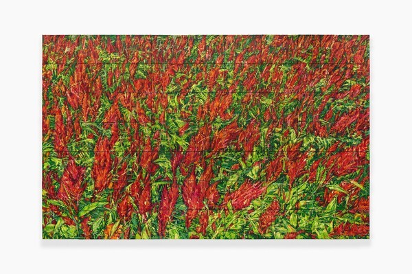허보리 88 포춘 슬롯의 대표작 「Painters Cut」, 191x315cm_Oil on Canvas(2023)