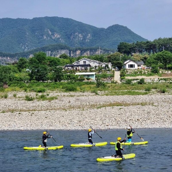 평창 어름치로아 캐릭터 슬롯 카약 투어