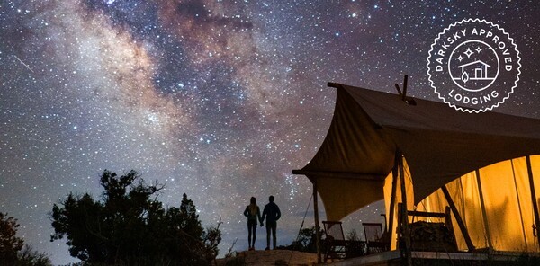 Under Canvas Zion(사진 출처_ https://darksky.org/)