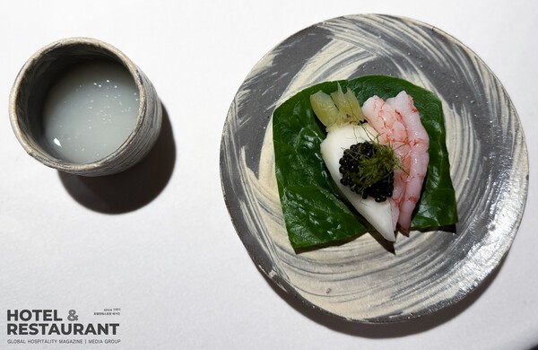 1번째 코스_ 동치미와 캐비어