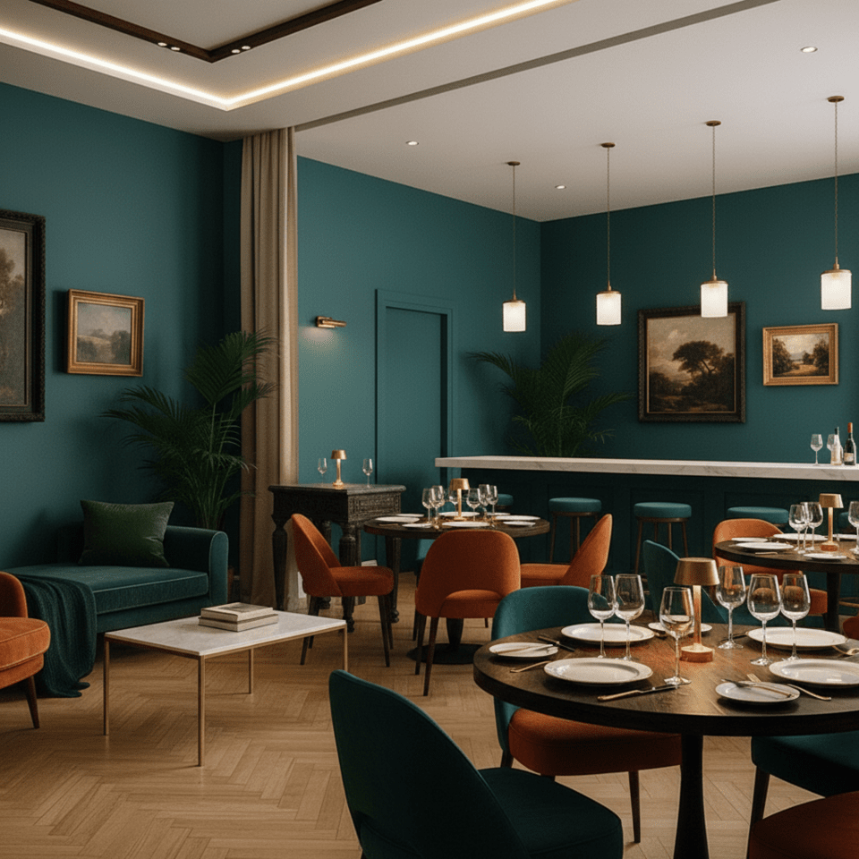 트랜스포머티브 틸이 적용된 F&B 디자인