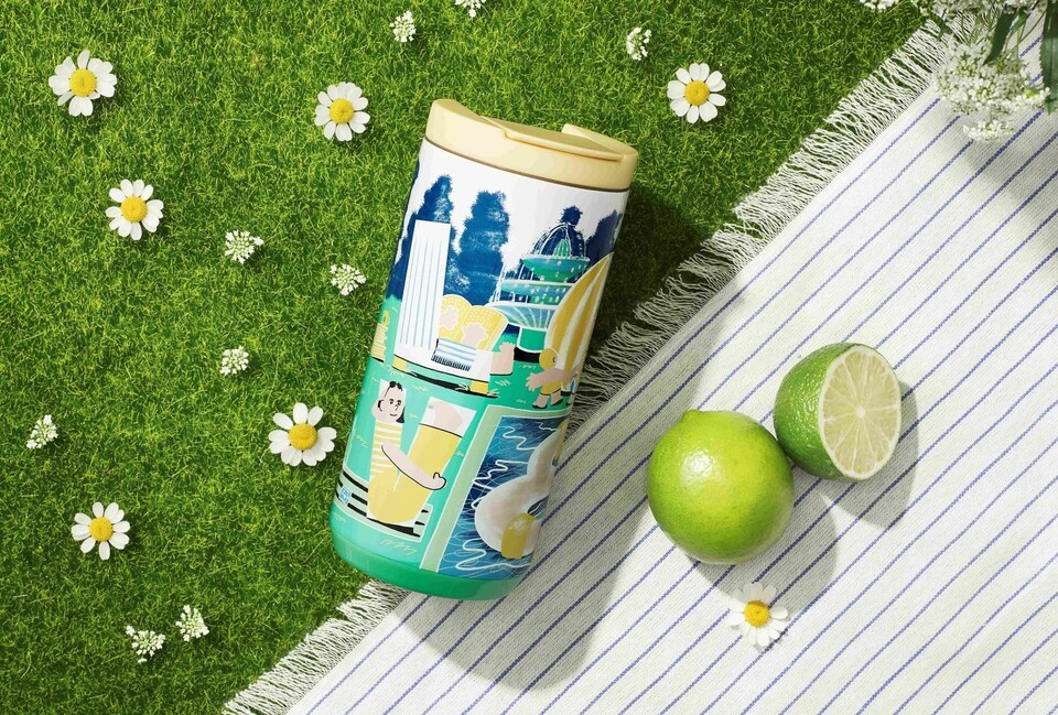 금상 수상작_ 안소현 카지노 슬롯 머신 게임의 '여름맞이 LOVE'(SS 커뮤니티 러브 케셀 텀블러 355ml)