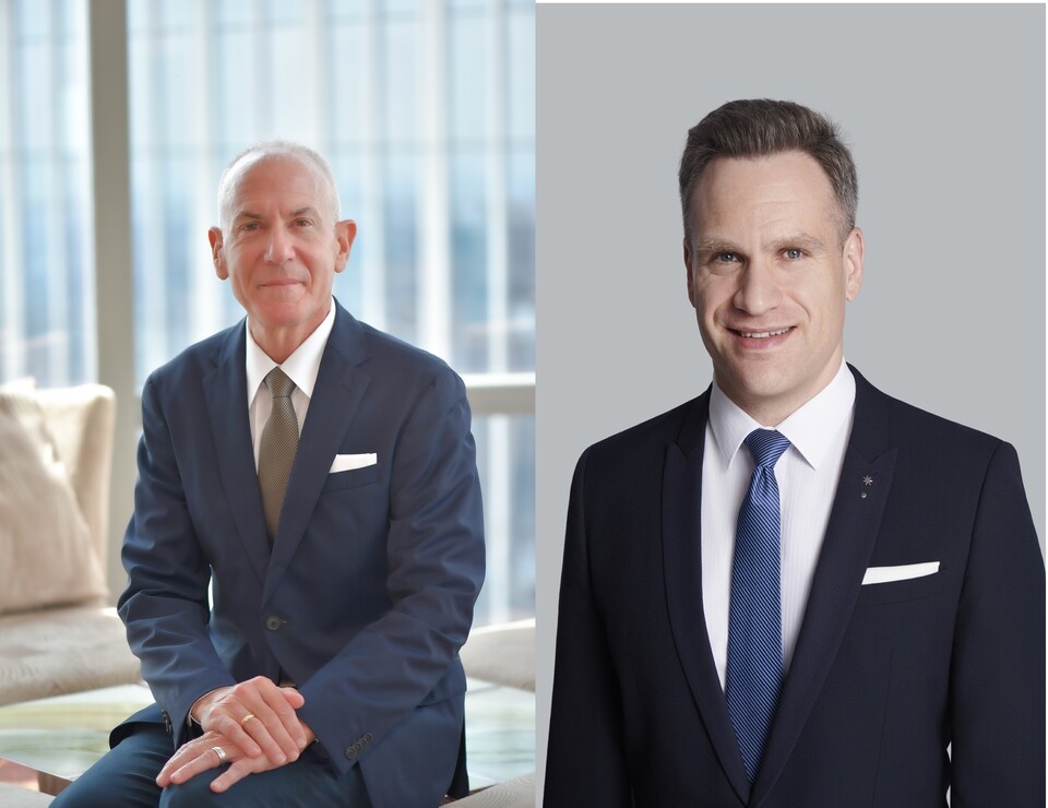 마크 스윈튼(Mark Swinton(좌), 피에르 지디악(Pierre G. Chidiac)(우_