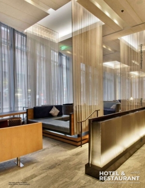 [고전 슬롯 머신의 Hotel Design] 유연한 고전 슬롯 머신 공간 만들기, 커튼(Curtain)